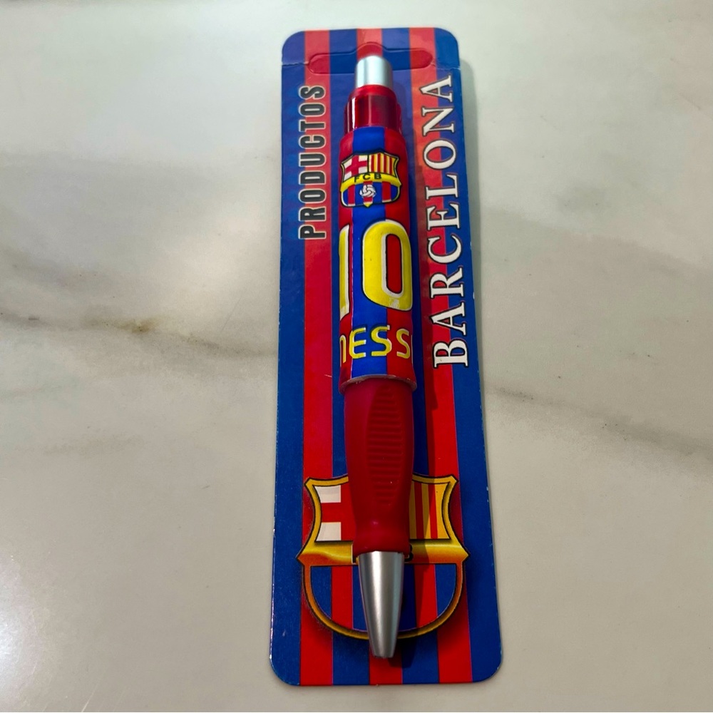 BARCELONA FCB PEN- MULTICOLOR MESSI # 10